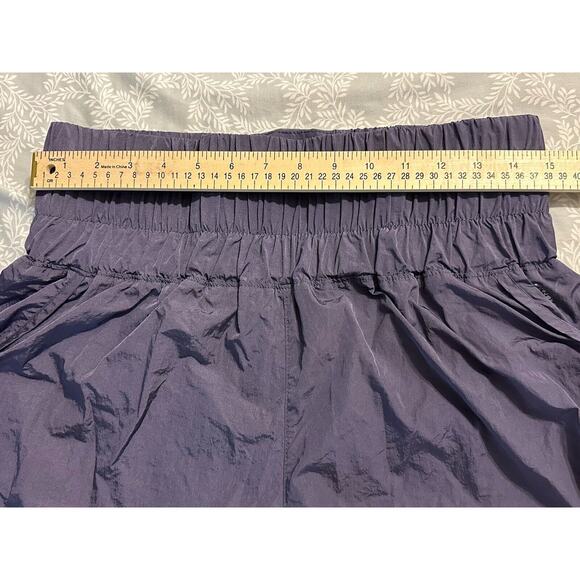 Free People FP Movement The Way Home Shorts Purple Athletic Workout Sz Large - Picture 10 of 14